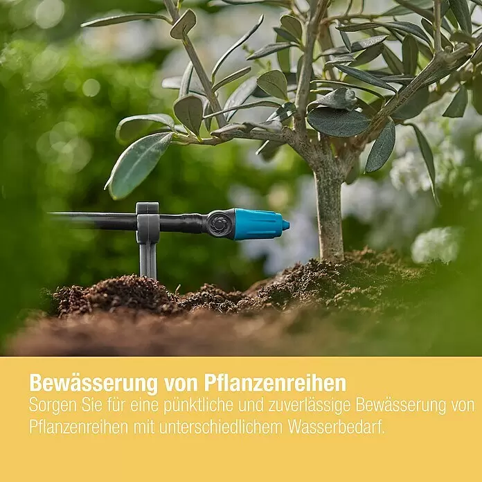 Gardena Micro-Drip Regulierbarer Endtropfer10 Stk., Max. Wasserdurchfluss: 15 l/h Info
