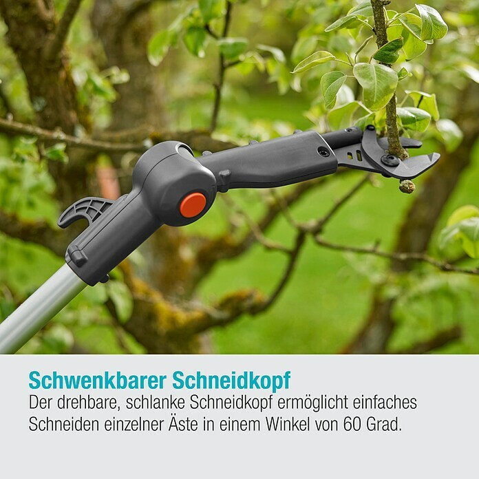 Gardena Power for All 18V Baumschere HighCut (18 V, Ohne Akku, Max. Aststärke: 28 mm, Länge: 255,7 cm) | BAUHAUS