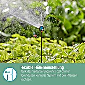 Gardena Micro-Drip Rundsprenger 6 in 1 (Durchmesser Anschluss: 13 mm, Quick & Easy-Verbindungstechnik) | BAUHAUS