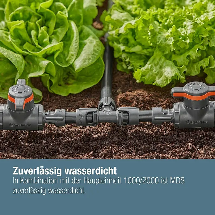 Gardena Micro-Drip Regulierventil - 13 mm, Kunststoff - Das Gardena Micro-Drip-System: zuverlässig wasserdicht für eine effiziente Bewässerung im Garten.