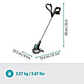 Gardena Power for All 18V Akku-Rasentrimmer (18 V, 2 Ah, Li-Ionen, 1 Akku, Schnittbreite Messer: 23 cm) | BAUHAUS