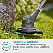 Gardena Power for All 18V Akku-Rasentrimmer (18 V, 2 Ah, Li-Ionen, 1 Akku, Schnittbreite Messer: 23 cm) | BAUHAUS