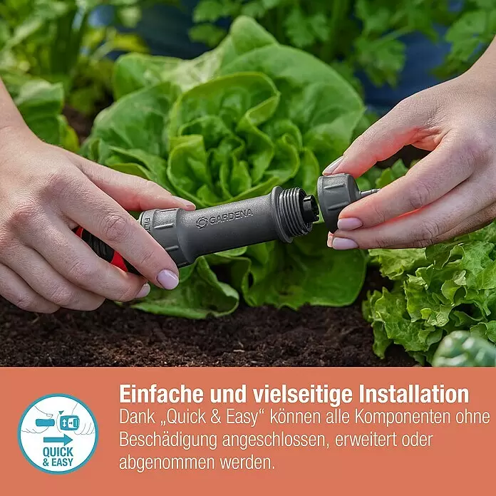 Gardena Micro-Drip Basisgerät 10001 Stk., Max. Wasserdurchfluss: 1.000 l/h Info