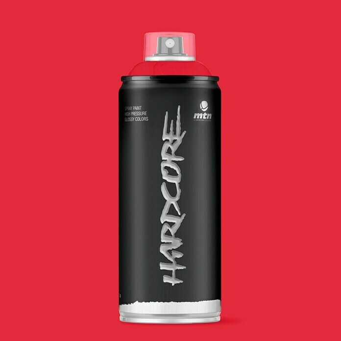 mtn Spray Hardcore (Rojo claro, 400 ml, Brillante)