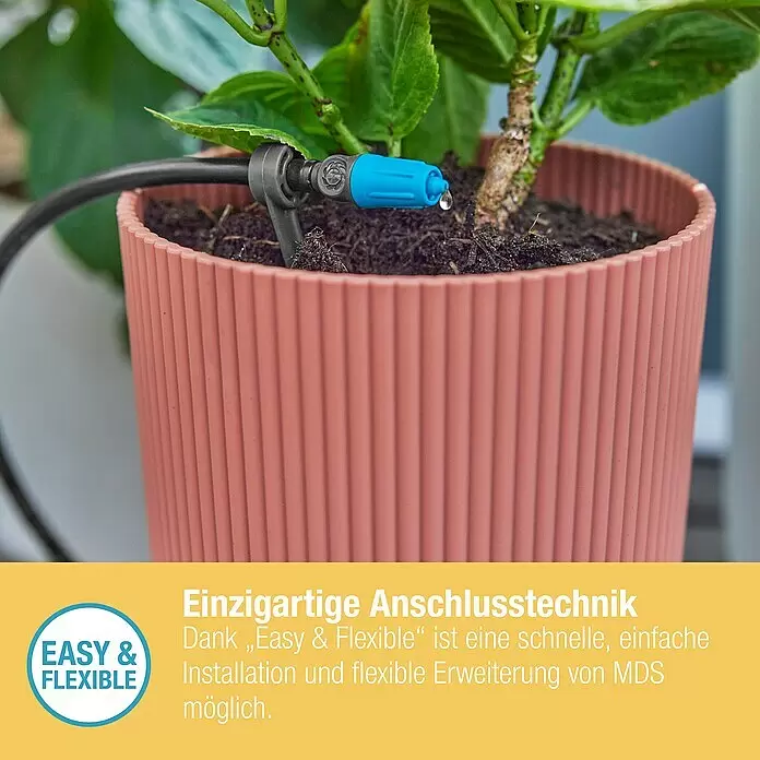 Gardena Micro-Drip Regulierbarer Endtropfer10 Stk., Max. Wasserdurchfluss: 15 l/h Info