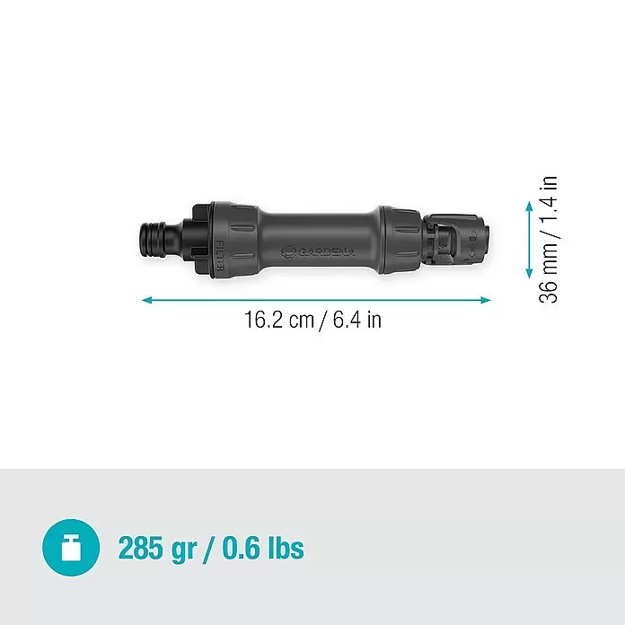Gardena Micro-Drip Basisgerät 10001 Stk., Max. Wasserdurchfluss: 1.000 l/h Sketch