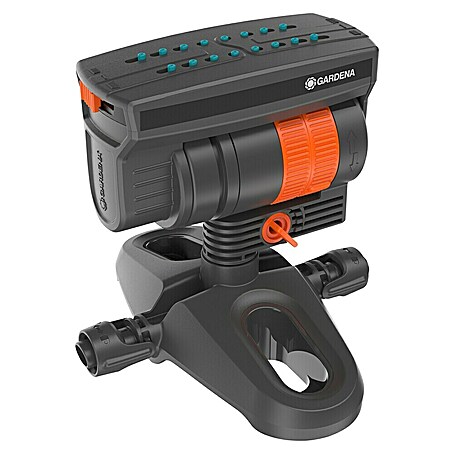 Gardena Micro-Drip Viereckregner OS 90 (Max. Regnerfläche: 90 m², Schwarz/Orange)