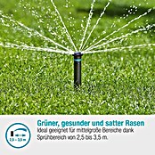 Gardena Sprinklersystem Turbinenversenkregner MD40 (Max. Regnerfläche: 40 m², Rasenbewässerung) | BAUHAUS