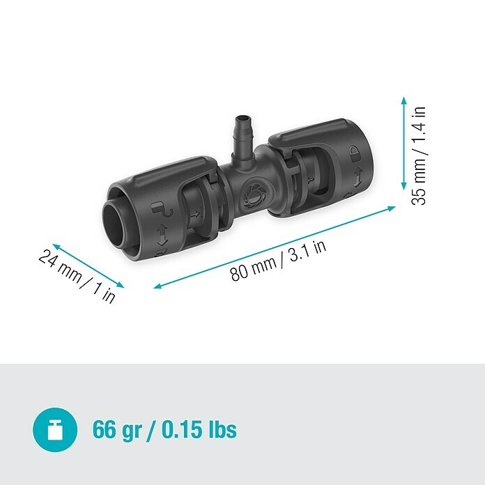 Gardena Micro-Drip Verbinder (3/16