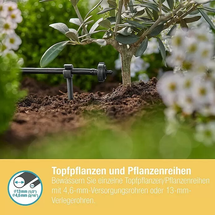 Gardena Micro-Drip Endtropfer druckregulierend10 Stk., Max. Wasserdurchfluss: 2 l/h Info