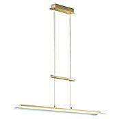 Fischer & Honsel LED-Pendelleuchte Roof (29 W, L x B x H: 115 x 14,5 x 151 cm, Messing, Mehrfarbig) | BAUHAUS