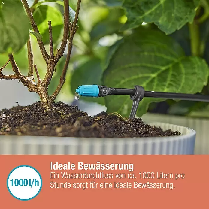 Gardena Micro-Drip Basisgerät 10001 Stk., Max. Wasserdurchfluss: 1.000 l/h Info