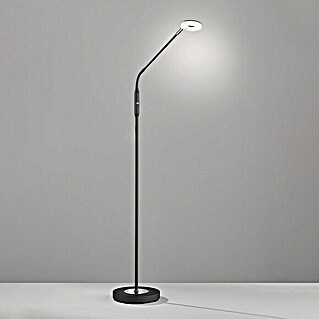 Fischer & Honsel Dent LED-Stehleuchte (6 W, Höhe: 150 cm, Sandschwarz, Mehrfarbig, 1 Stk.)
