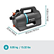 Gardena Gartenpumpen-Set 4100 Silent Saugschlauch (550 W, Max. Fördermenge: 4.100 l/h) | BAUHAUS