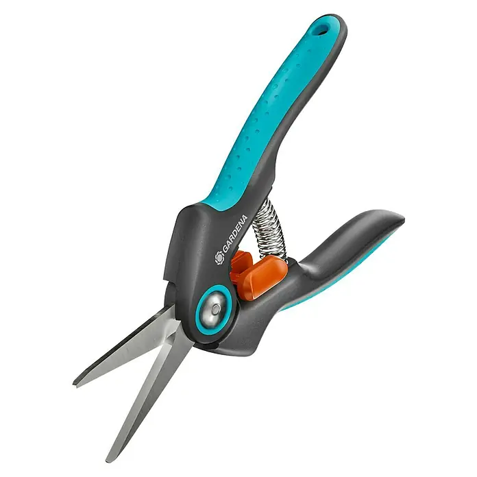 Gardena Schere FreshCut - Geeignet für: Kräuter - Präzise Grasschere von Gardena mit ergonomischem Griff und hochwertigen Klingen für müheloses Schneiden. Ideal für akkurate Rasenkanten.
