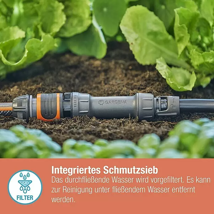 Gardena Micro-Drip Basisgerät 10001 Stk., Max. Wasserdurchfluss: 1.000 l/h Info