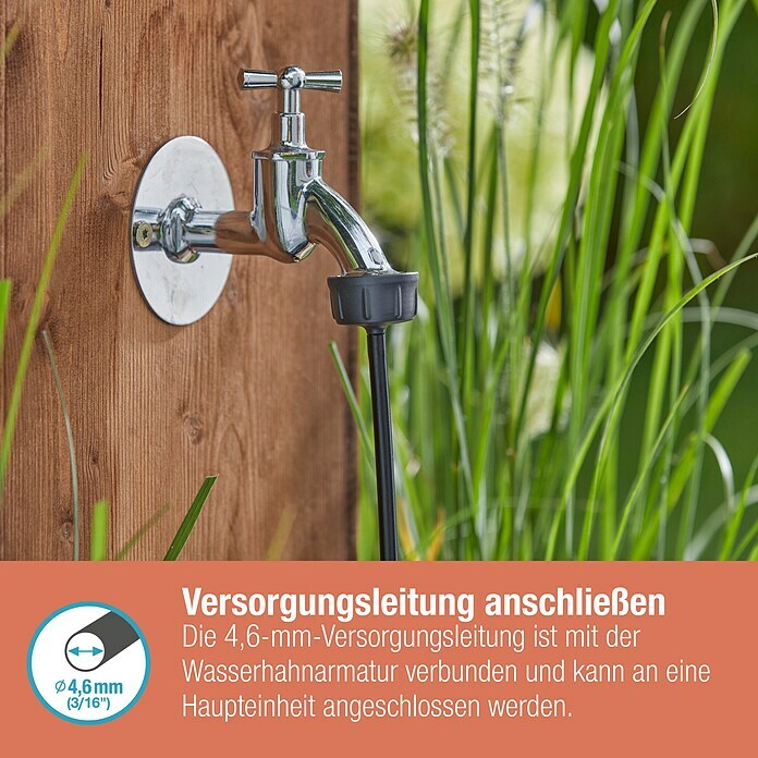 Gardena Micro-Drip Hahnanschlussstück (3/16