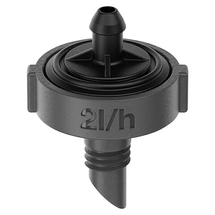Gardena Micro-Drip Endtropfer druckregulierend10 Stk., Max. Wasserdurchfluss: 2 l/h Front View