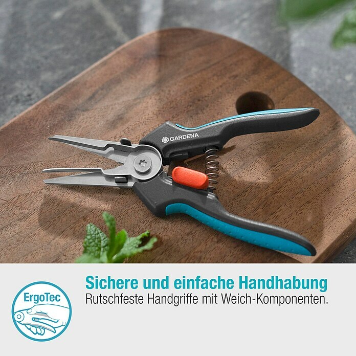 Gardena Schere GripCut (Länge: 15,6 cm) | BAUHAUS