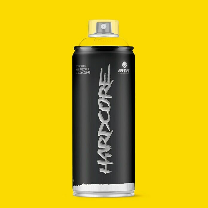 mtn Spray Hardcore amarillo claro (400 ml, Brillante)