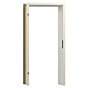 GetaDoor Laminit Türzarge GL 223 (735 x 1.985 mm, Wandstärke: 145 mm, DIN Anschlag: Links, Weiß seidenmatt)