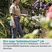 Gardena Gartenschlauch Liano Life Set (20 m, Schlauchdurchmesser: 13 mm (½″)) | BAUHAUS