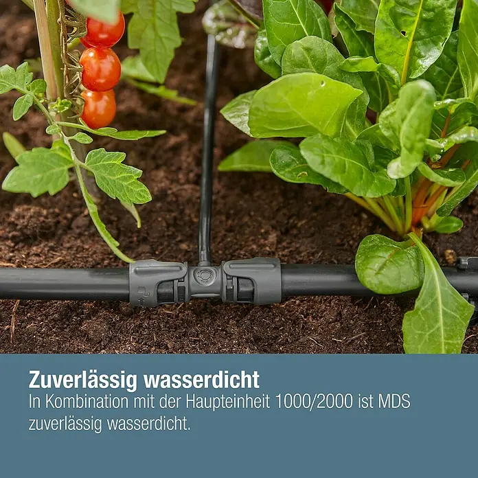 Gardena Micro-Drip Verbinder - 3/16" x 4,6 mm, 5 Stk. - Zuverlässige Bewässerung mit dem MDS-System: Der Verbinder sorgt in Kombination mit der Haupteinheit 1000/2000 für dichte Verbindungen.