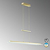 Fischer & Honsel LED-Pendelleuchte Roof (29 W, L x B x H: 115 x 14,5 x 151 cm, Messing, Mehrfarbig) | BAUHAUS