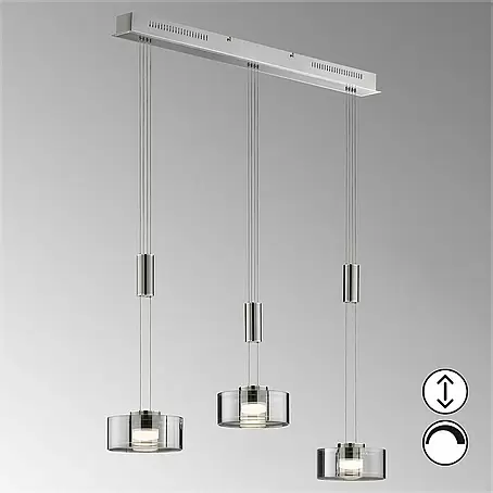 Fischer & Honsel  LED-Pendelleuchte Lavin