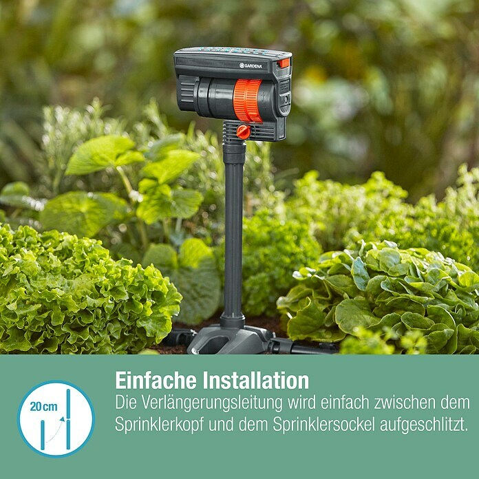 Gardena Micro-Drip Verlängerungsrohr für OS 90 (2 Stk., Länge: 20 cm) | BAUHAUS