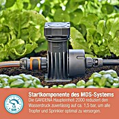 Gardena Micro-Drip Basisgerät 2000 (1 Stk., Max. Wasserdurchfluss: 2.000 l/h) | BAUHAUS