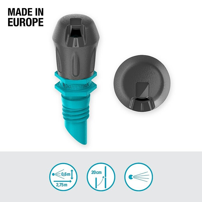 Gardena Micro-Drip Šoba končnega traku  (5 kos) | 7318 - Sprinklersysteme und Micro Drip | IAFB - Systemteile Wassertechnik | IAF - Wassertechnik | IA - Gartenhartware | I - Stadtgarten | BAUHAUS