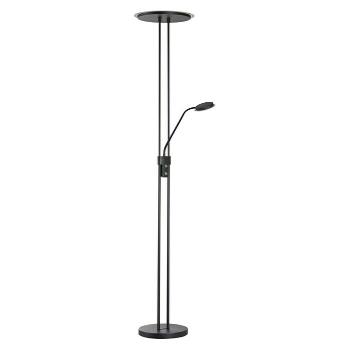 Fischer & Honsel LED-Stehleuchte Driva (36,5 W, Höhe: 182 cm, Sandschwarz, Mehrfarbig) | BAUHAUS