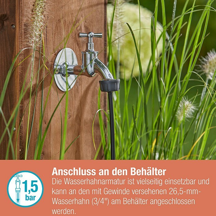 Gardena Micro-Drip Hahnanschlussstück (3/16