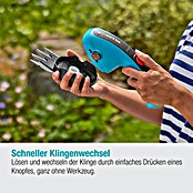 Gardena ClassicCut Akku-Gras- & Strauchschere Li Set (3,6 V, Li-Ionen, 1 Akku, Schwertbreite: 8 cm) | BAUHAUS