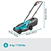 Gardena Power for All 18V Akku-Rasenmäher (18 V, Ohne Akku, 4 Ah, Schnittbreite: 30 cm) | BAUHAUS