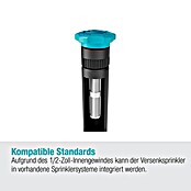 Gardena Sprinklersystem Turbinenversenkregner Pop-up SD80 (Max. Regnerfläche: 80 m², Rasenbewässerung) | BAUHAUS