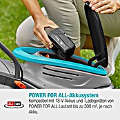 Gardena Power for All 18V Akku-Rasenmäher PowerMax 32/18V (18 V, Ohne Akku, Schnittbreite: 32 cm) | BAUHAUS