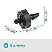 Gardena Micro-Drip Zaključni pršilnik  (10 kos, Maksimalni pretok vode: 2 l/h) | 7318 - Sprinklersysteme und Micro Drip | IAFB - Systemteile Wassertechnik | IAF - Wassertechnik | IA - Gartenhartware | I - Stadtgarten | BAUHAUS