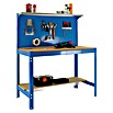Simonrack Simonwork Banco de trabajo BT3 (L x Al: 61 x 144,5 cm, Ancho: 151 cm, Capacidad de carga: 600 kg, Azul)