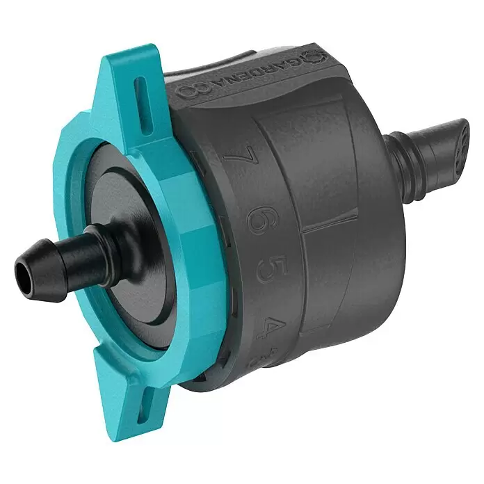 Gardena Micro-Drip Endtropfer druckregulierend5 Stk., Max. Wasserdurchfluss: 8 l/h Diagonal View