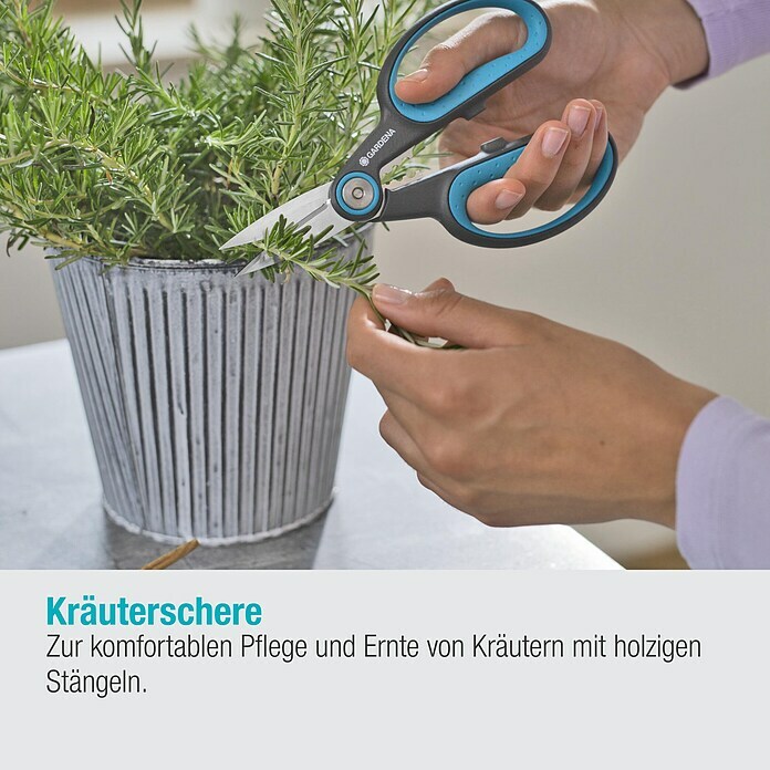 Gardena Schere Herbcut (Geeignet für: Kräuter) | BAUHAUS