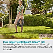 Gardena Gartenschlauch Liano Life Set (25 m, Schlauchdurchmesser: 13 mm) | BAUHAUS