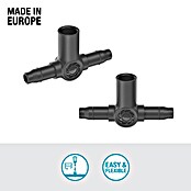 Gardena Micro-Drip T-Stück für Sprühdüsen & Endtropfer (3/16