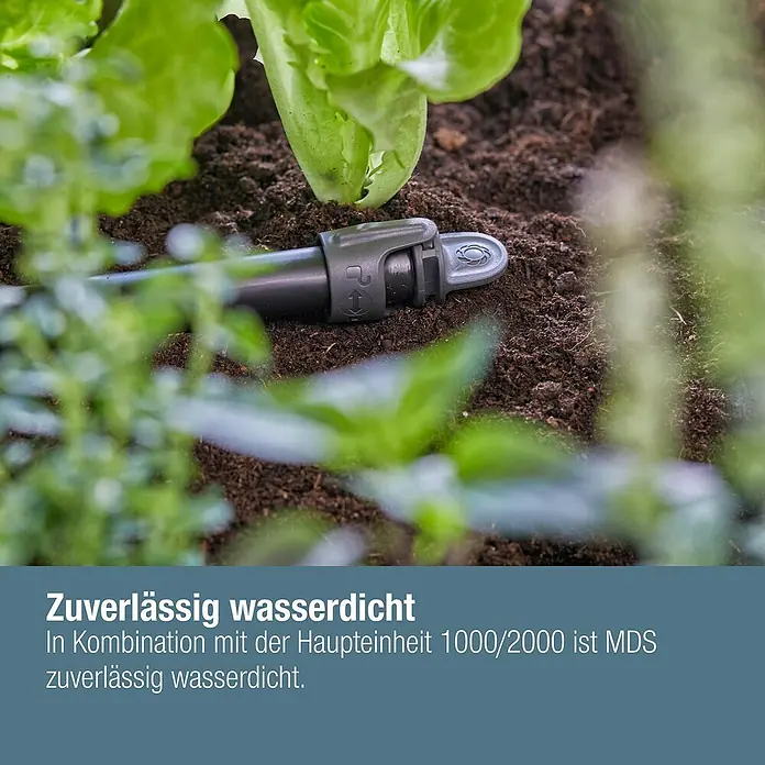 Gardena Micro-Drip Verschlussstopfen - ½″, 5 Stk. - Bewässerungsverteiler im Gartenbeet. Zuverlässig wasserdicht in Kombination mit der Haupteinheit 1000/2000.