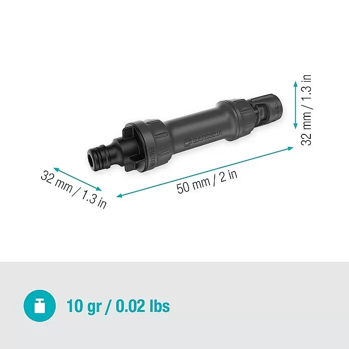 Gardena Micro-Drip Hahnanschlussstück1/2" x 13 mm Sketch