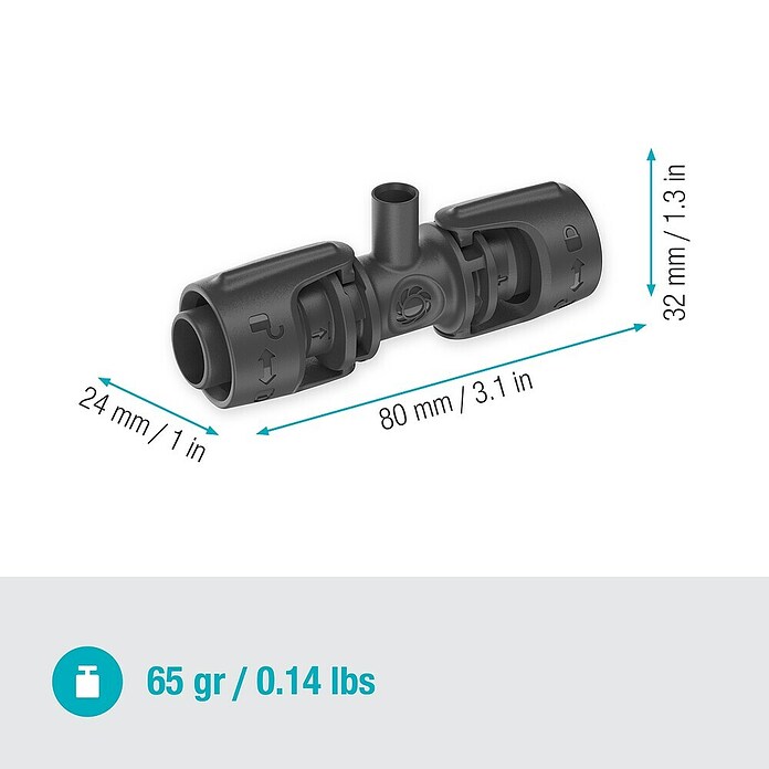 Gardena Micro-Drip T-element za raspršivače  (1/2