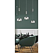 Fischer & Honsel LED-Pendelleuchte Lavin (27 W, L x B x H: 100 x 20 x 160 cm, Rauchfarben, Nickel/Chrom, Warmweiß, 3 Stk.) | BAUHAUS