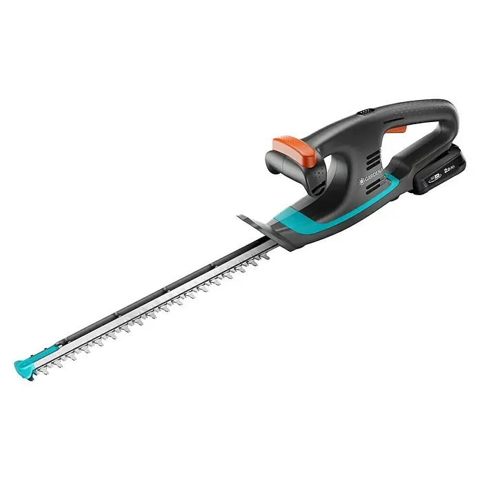 Gardena Power for All 18V Akku-Heckenschere EasyCut - 18 V, Li-Ionen, 1 Akku - Gardena Akku-Heckenschere für präzise Schnitte und komfortable Gartenarbeit. Das Gerät ist leicht und einfach zu bedienen.