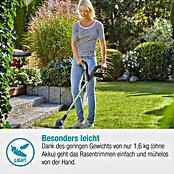 Gardena Power for All 18V Akku-Rasentrimmer (18 V, 2 Ah, Li-Ionen, Ohne Akku, Schnittbreite Messer: 23 cm) | BAUHAUS